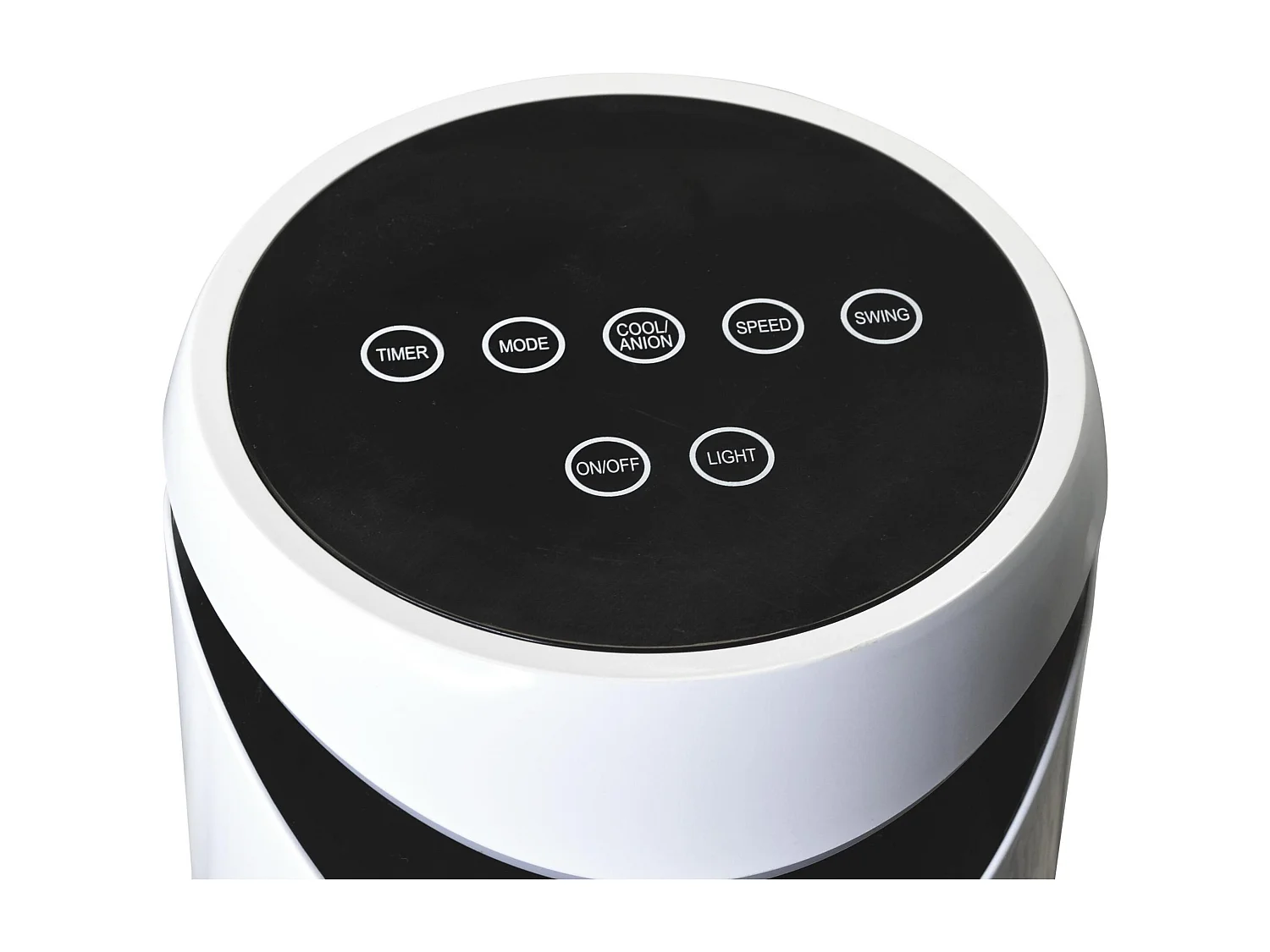 Ar condicionado evaporativo de torre digital com controlo remoto