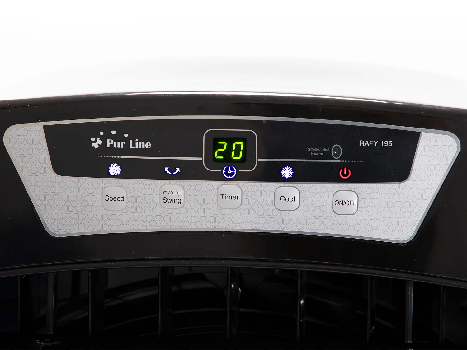 High-flow verdampingskoeler met afstandsbediening en wielen