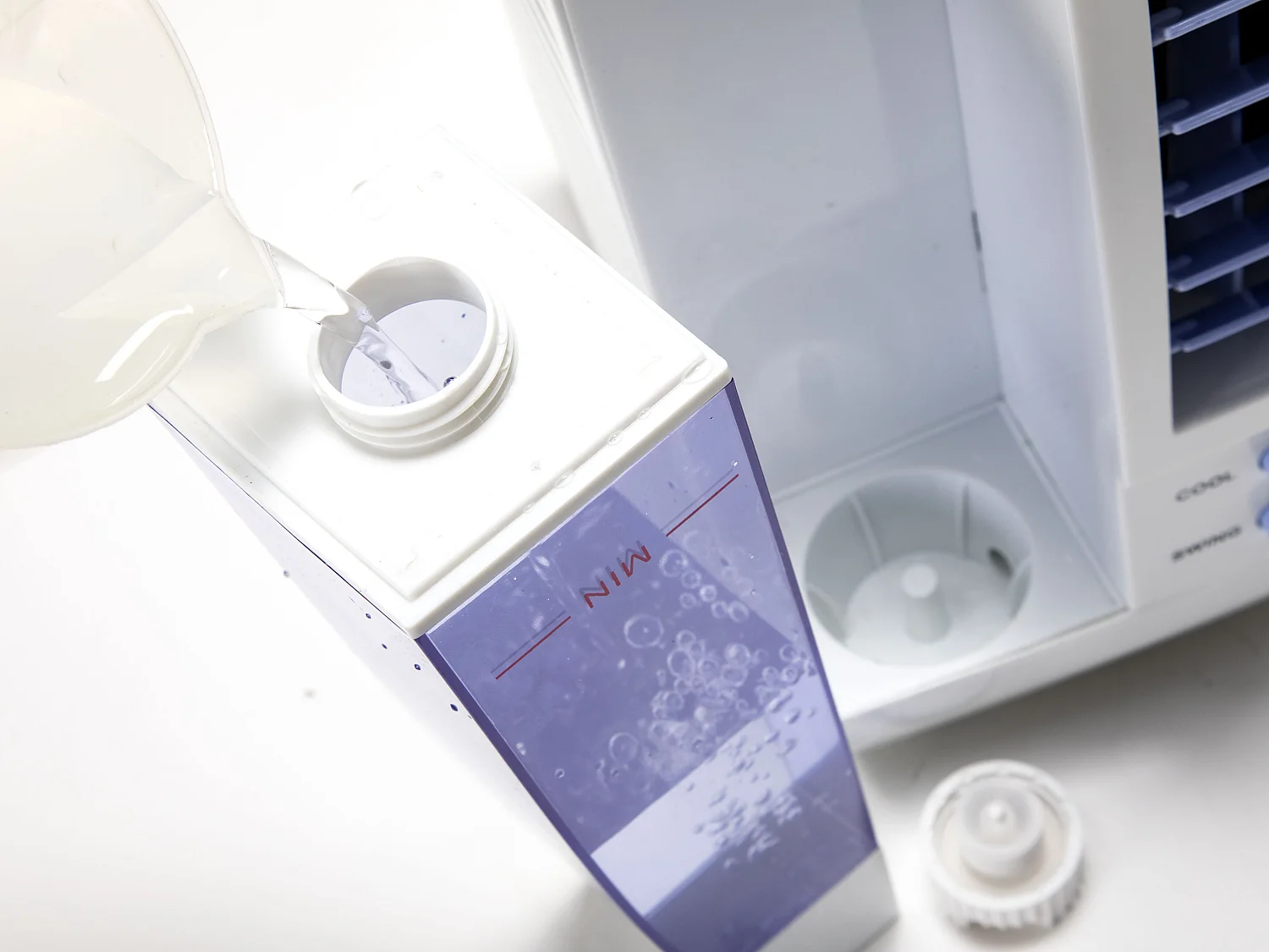 Rafraichisseur d'air par évaporation à débit élevé 3 vitesses