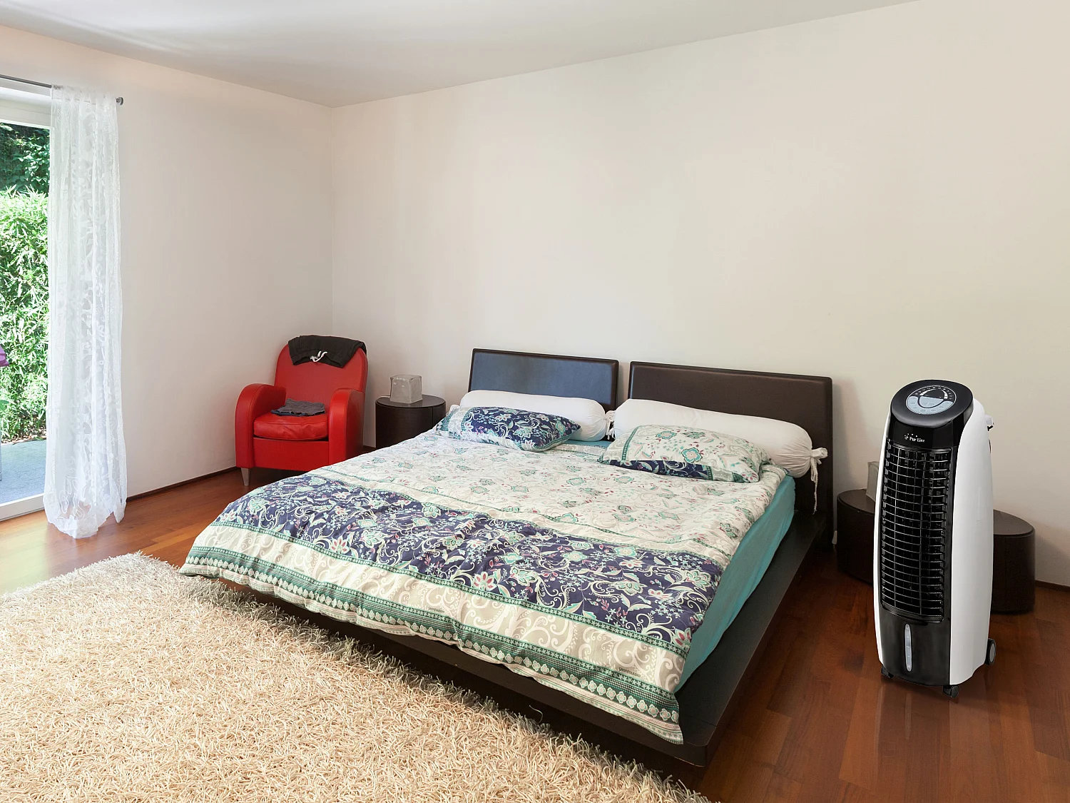 Draagbare verdampingsairconditioner met 6 snelheden en timer