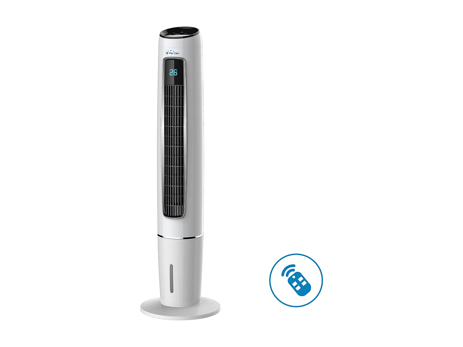 Rafraichisseur d'air par évaporation électronique à débit élevé