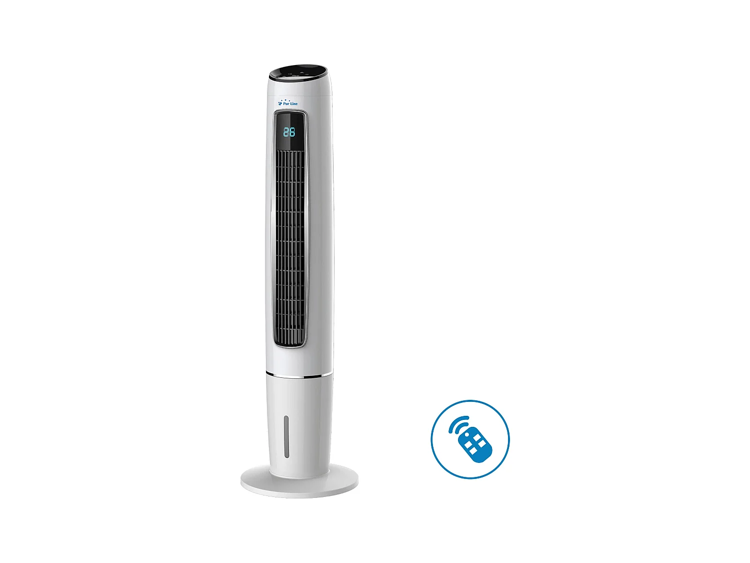 Rafraichisseur d'air par évaporation électronique à débit élevé