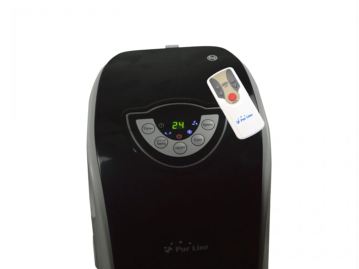 Climatizador digital evaporativo com controlo remoto