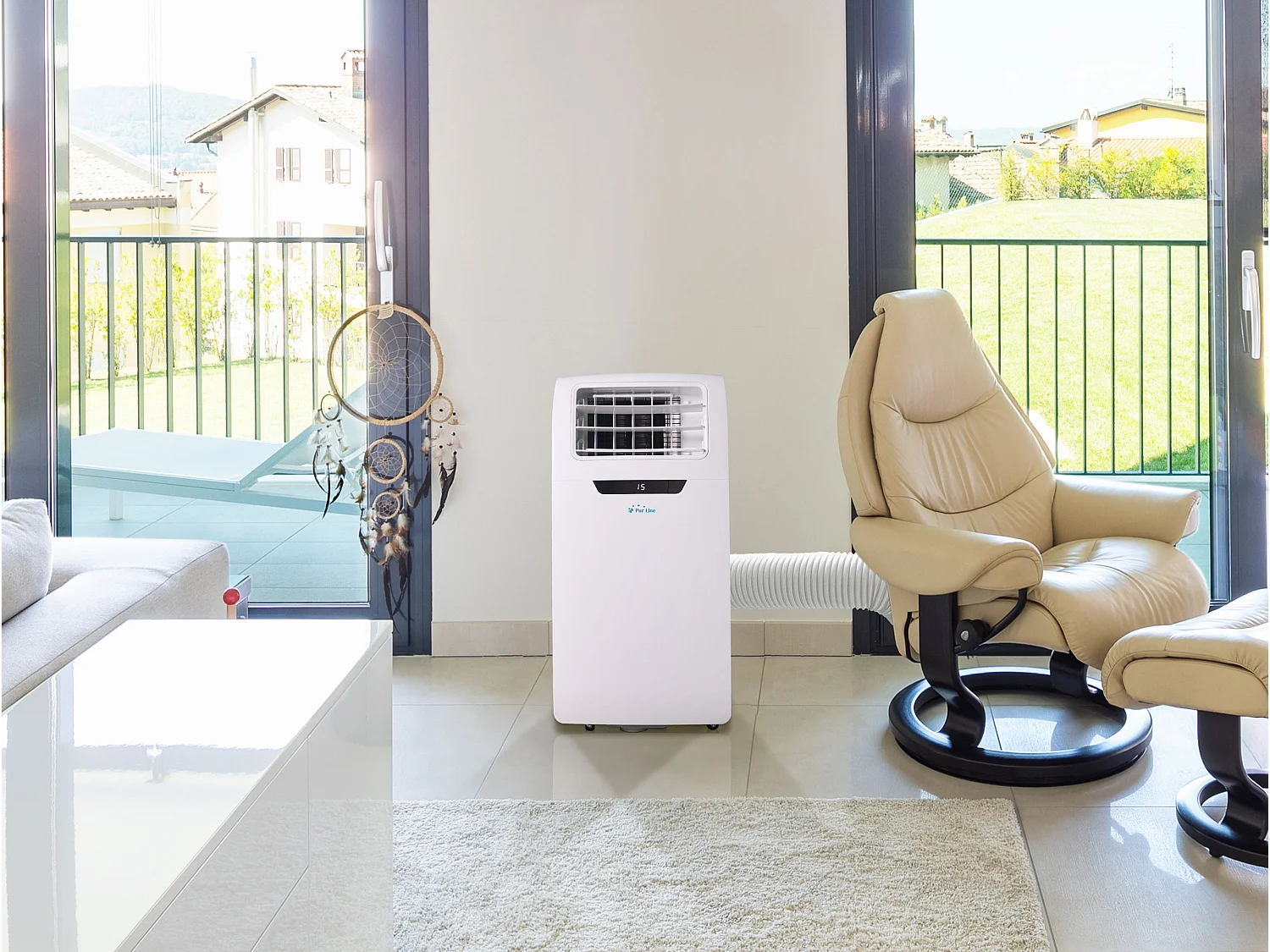 Climatiseur portable 2250 frigories avec télécommande