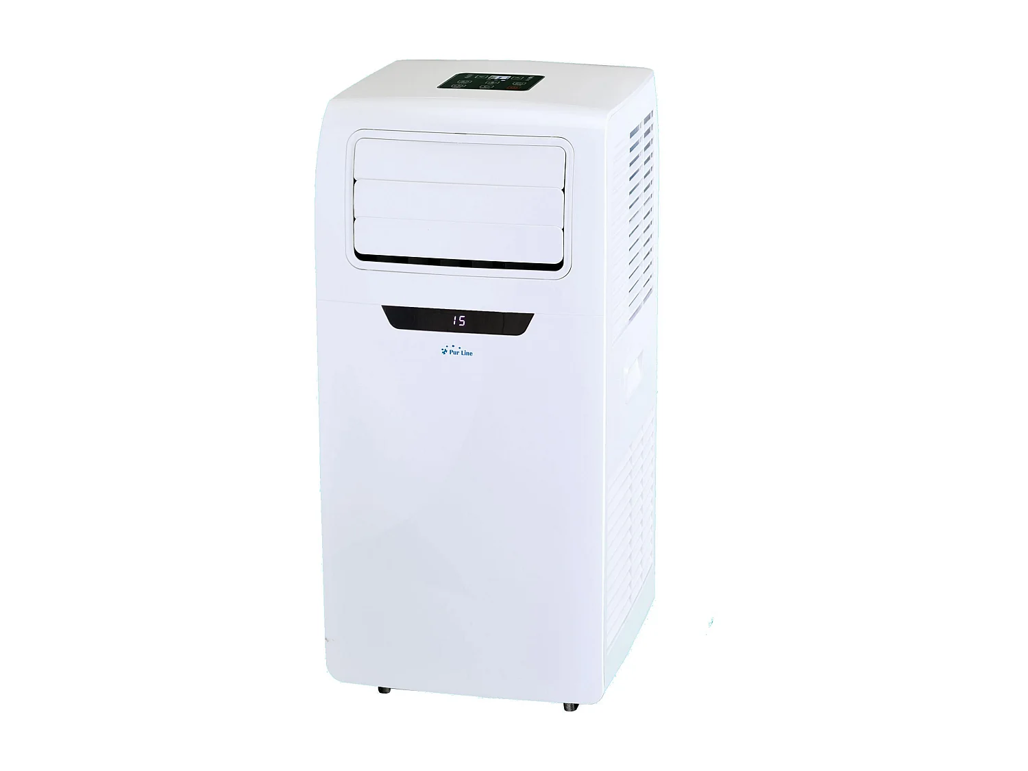 Condizionatore d'aria portatile ventilatore deumificatore con display frontale