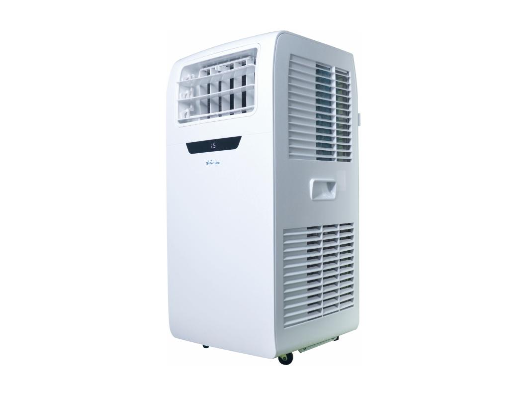 Draagbare airconditioner 2250 frigories met ventilator en afstandsbediening