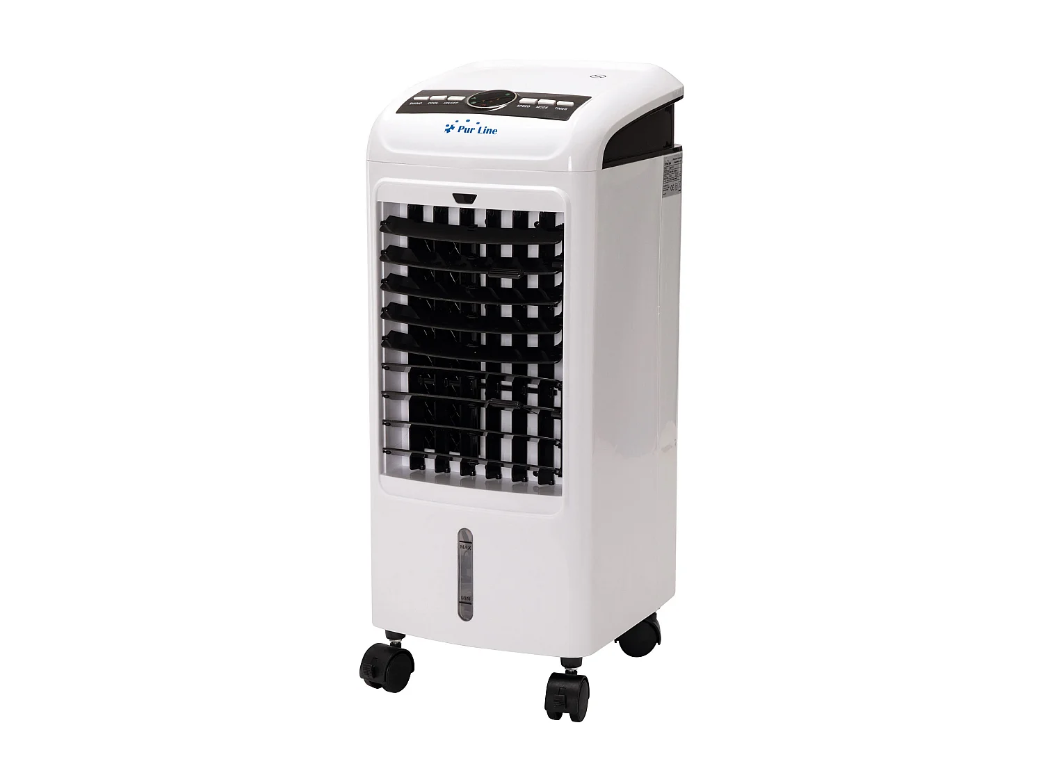 Climatizador evaporativo 75W 3 velocidades y 4L