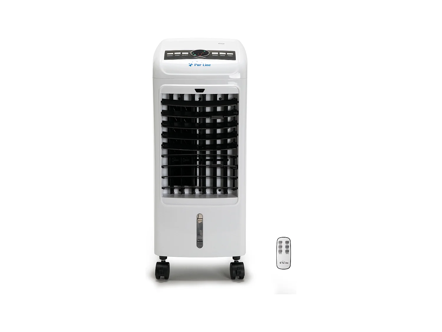 Rafraichisseur d'air par évaporation 70W 3 vitesses et 4 L