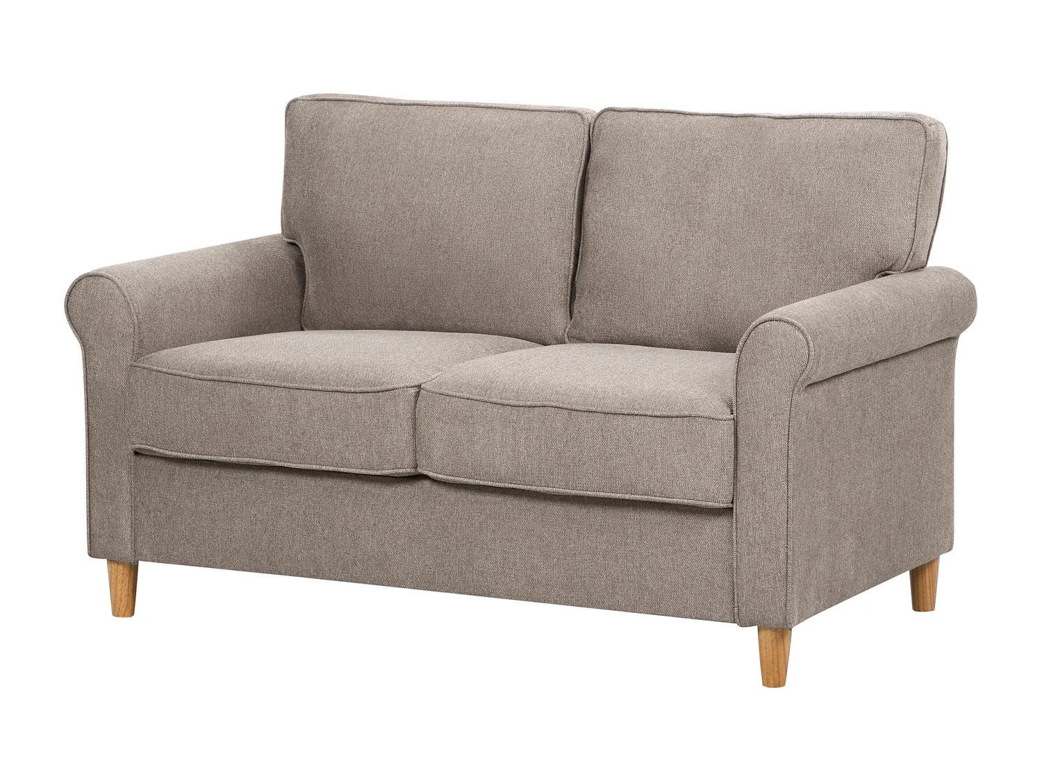 Bank RONNEBY Stof Lichtbruin 2-zitter