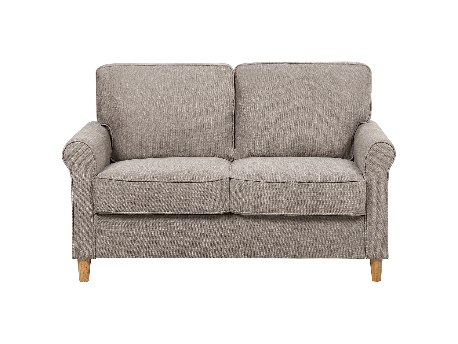 Canapé RONNEBY Tissu Marron clair 2 places