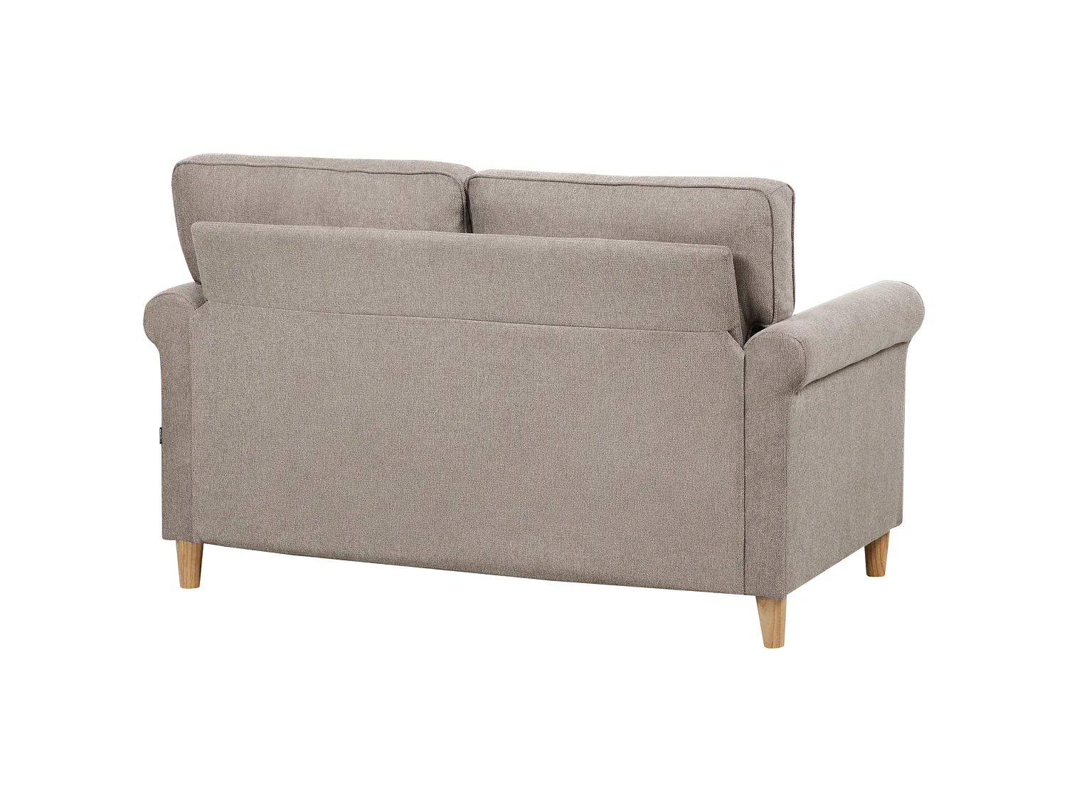 Canapé RONNEBY Tissu Marron clair 2 places