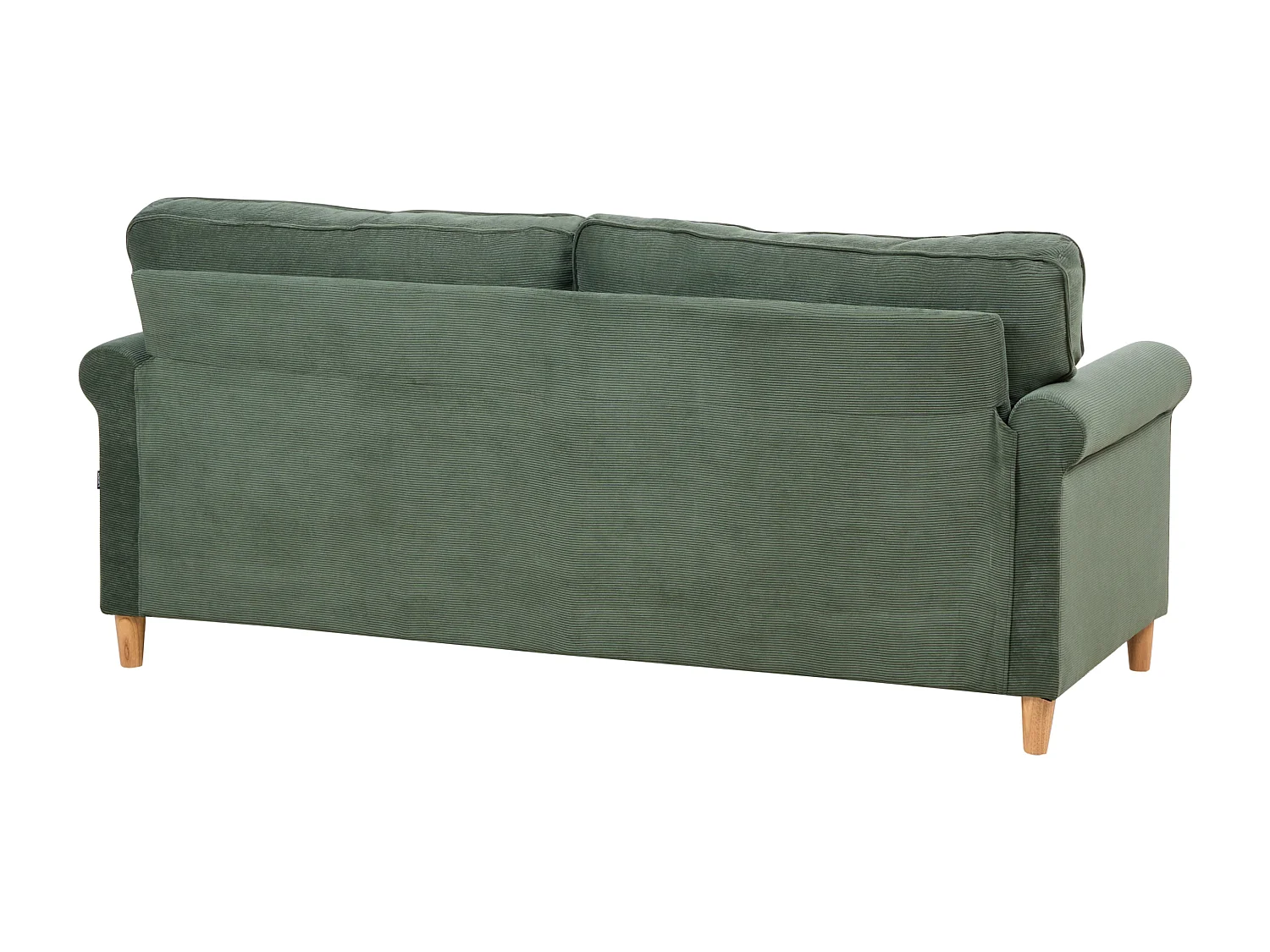 Bank RONNEBY Corduroy Donkergroen 3-zitter