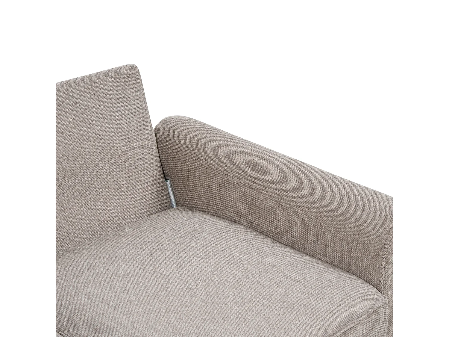 Divano RONNEBY Tessuto Marrone chiaro 3 posti