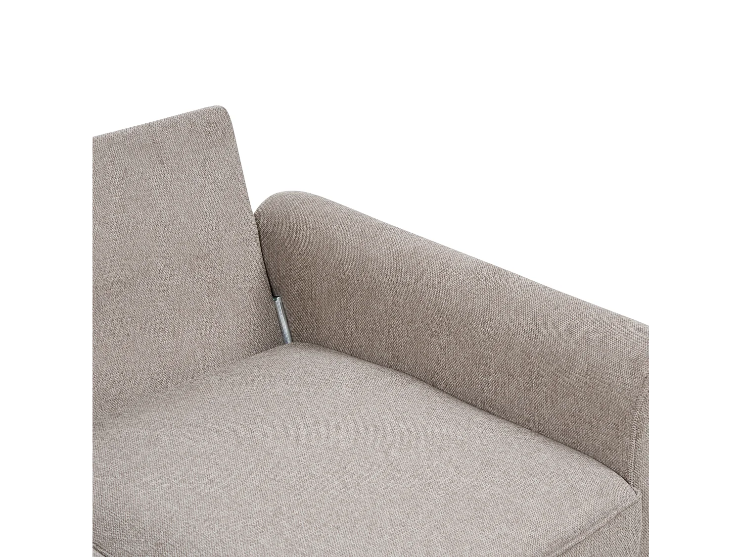 Canapé 3 places RONNEBY Tissu Marron clair