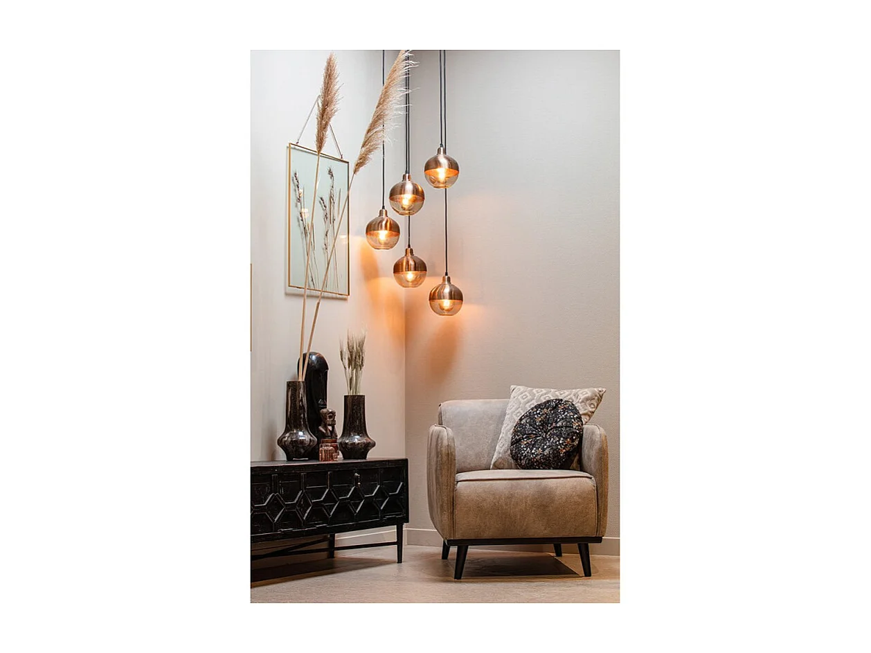 BEQUEST - Meuble TV en bois recyclé noir