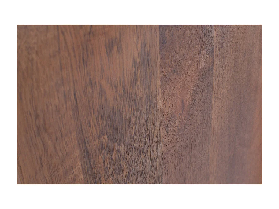 FORREST - TV-Möbel aus dunkelbraunem Holz L 140