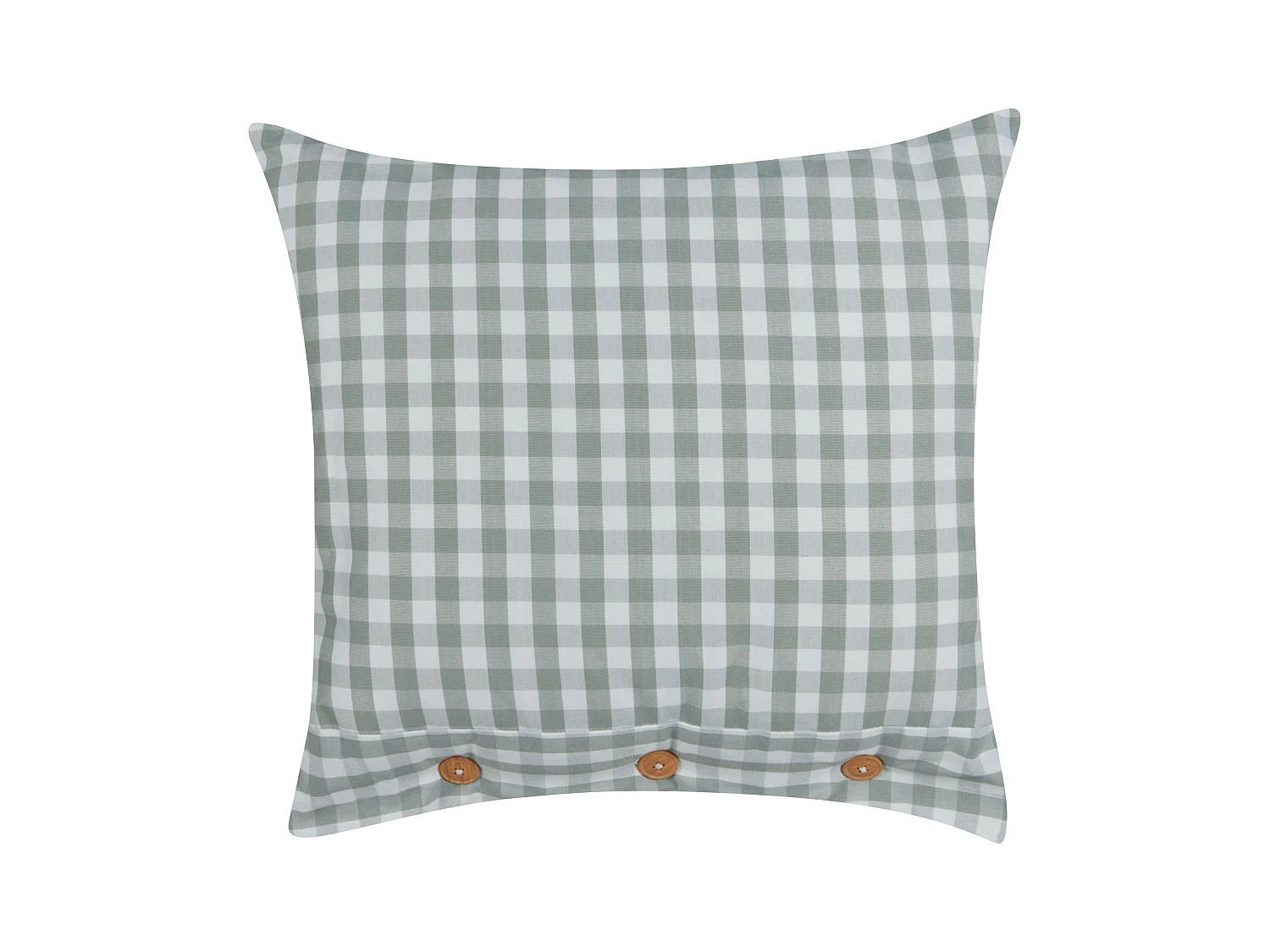 Coussin TALYA 45 x 45 cm Vert menthe À carreaux
