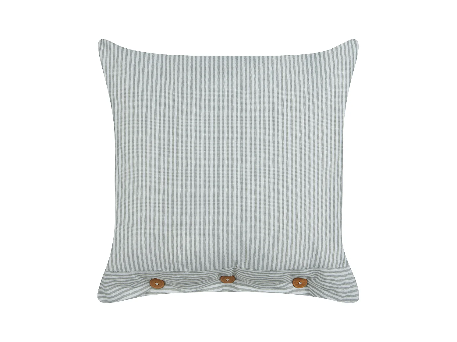 Set di 2 cuscini SEBRINE 45 x 45 cm Verde menta A strisce