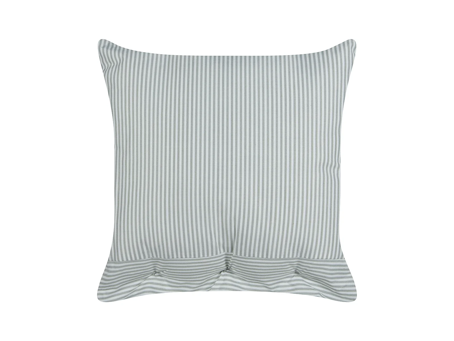 Set di 2 cuscini SEBRINE 45 x 45 cm Verde menta A strisce