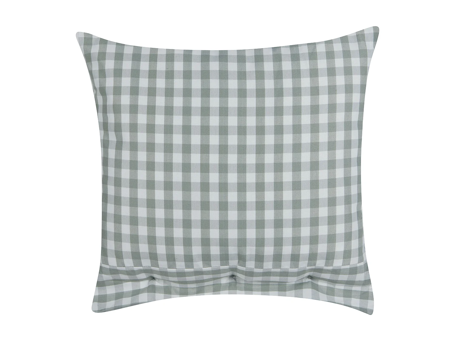 Set van 2 decoratieve kussens TALYA 45 x 45 cm Mintgroen Geblokt patroon