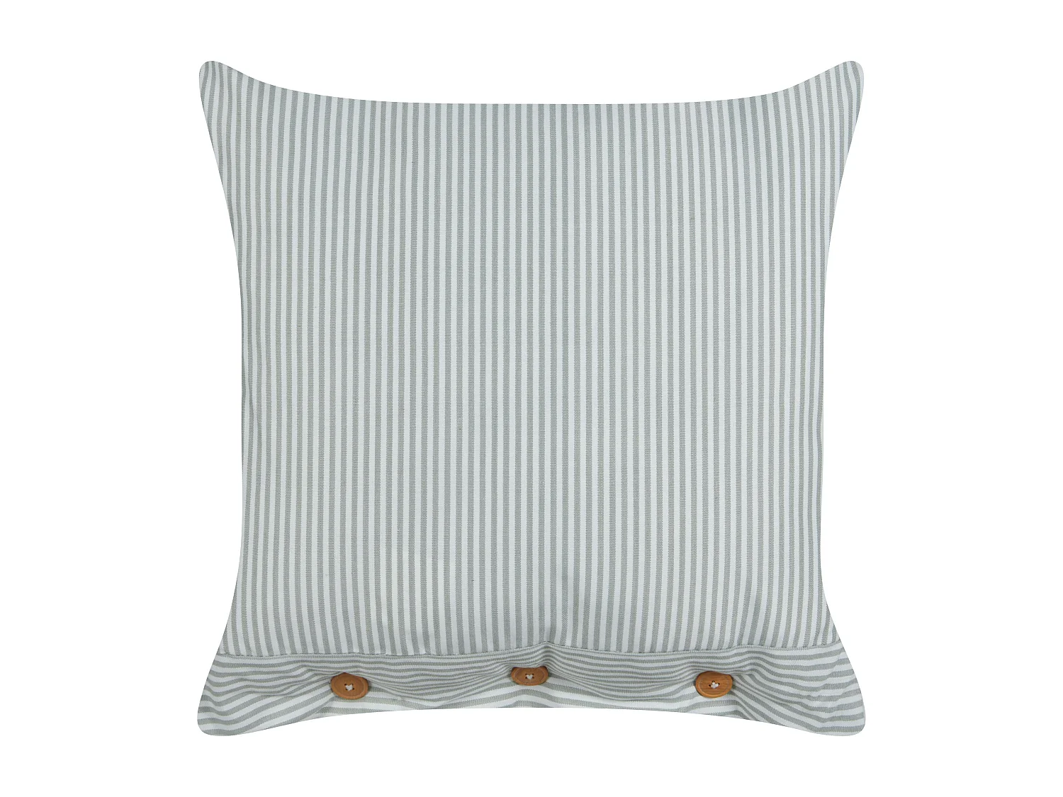 Coussin SEBRINE 45 x 45 cm Vert menthe À rayure