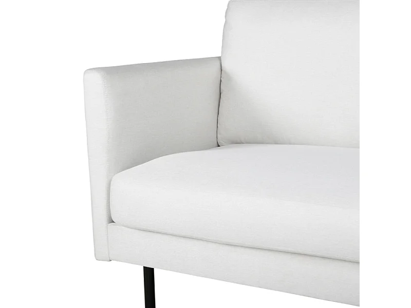 Fauteuil en Tissu "Zoom" 95cm Beige Clair