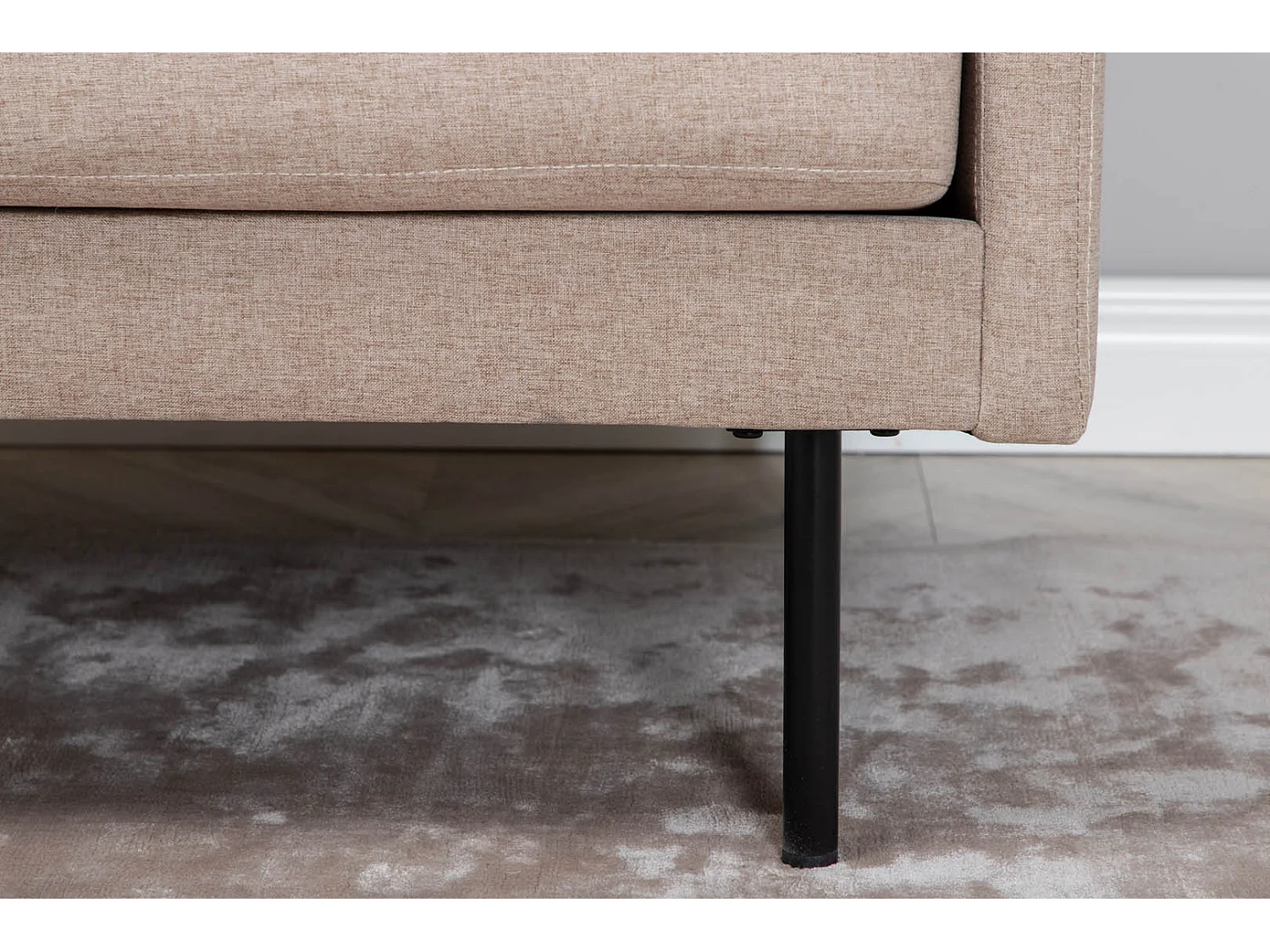 Fauteuil en Tissu "Zoom" 95cm Beige