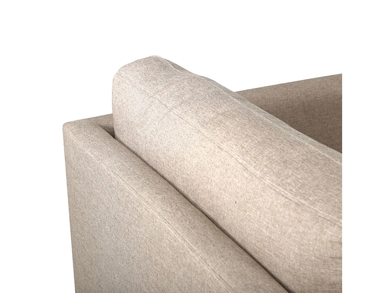 Fauteuil en Tissu "Zoom" 95cm Beige