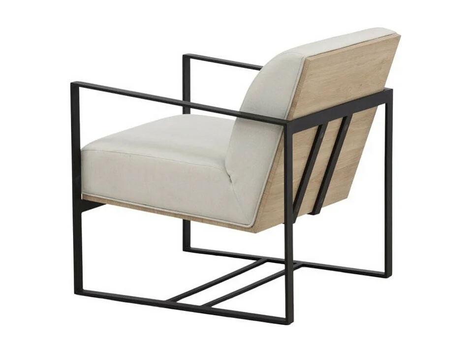 Kansas fauteuil offwhite.