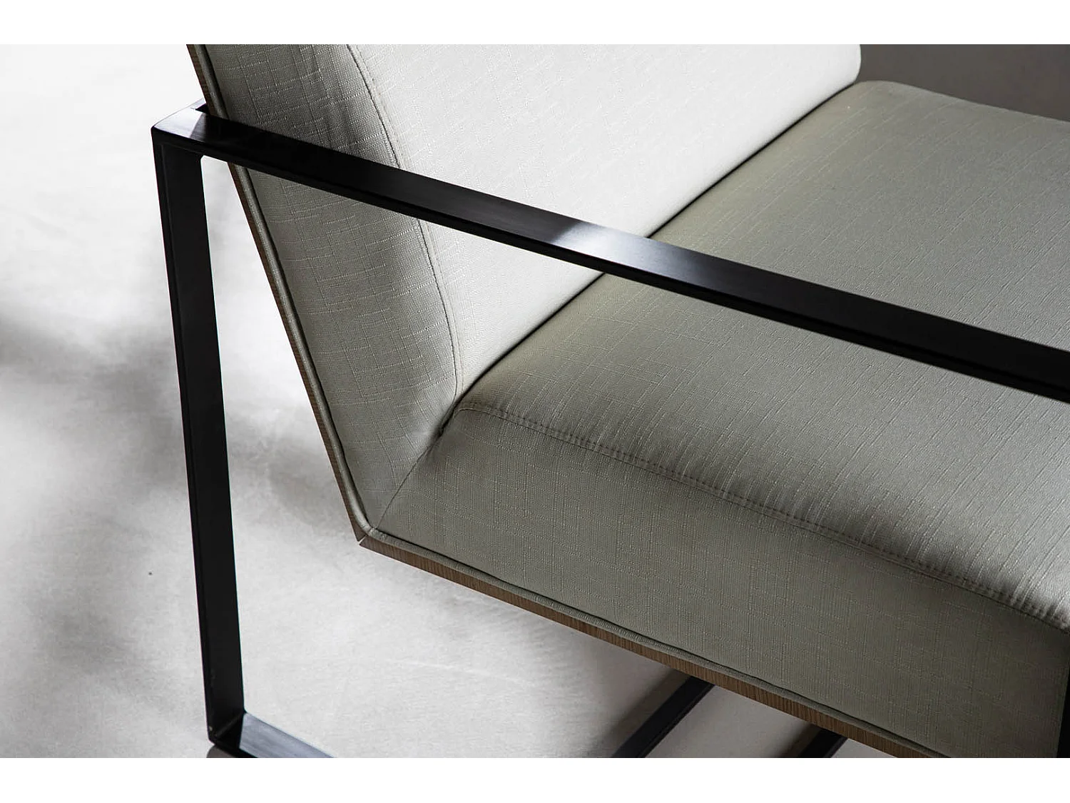 Kansas fauteuil offwhite.