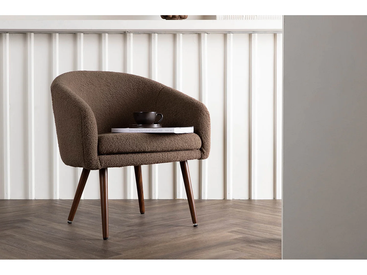 Wanda Sessel teddy braun.