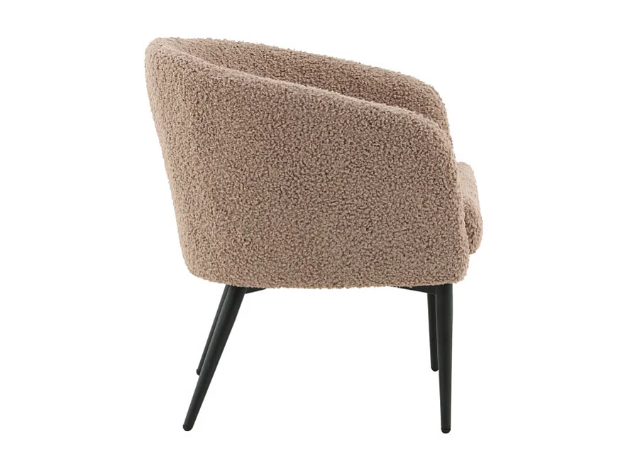Fluffy fauteuil teddy bruin.