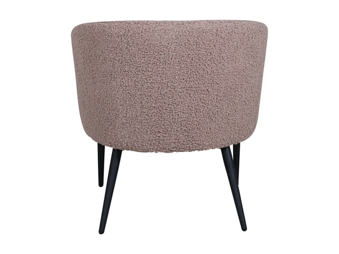 Fluffy fauteuil ours en peluche marron.