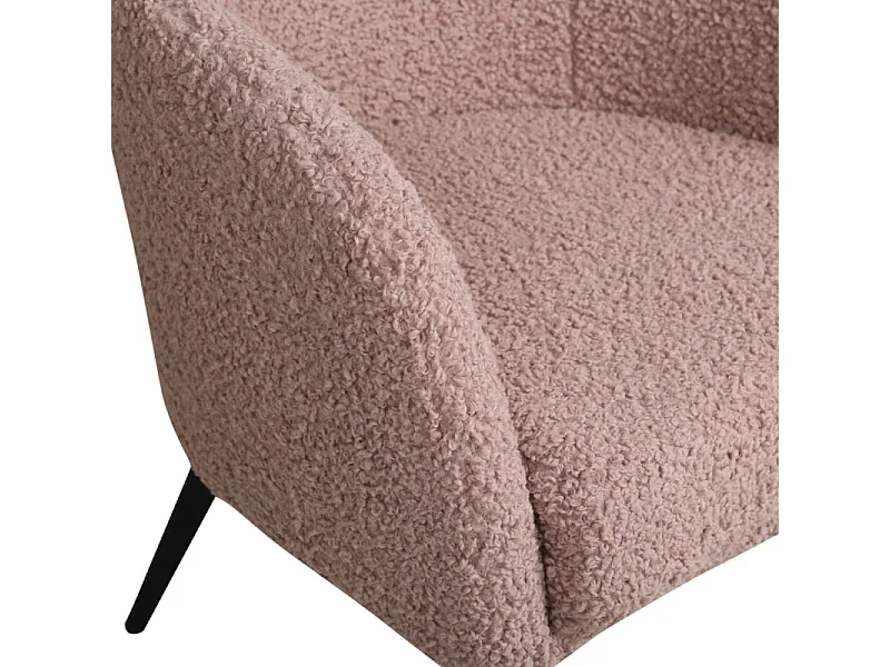 Fluffy fauteuil ours en peluche marron.