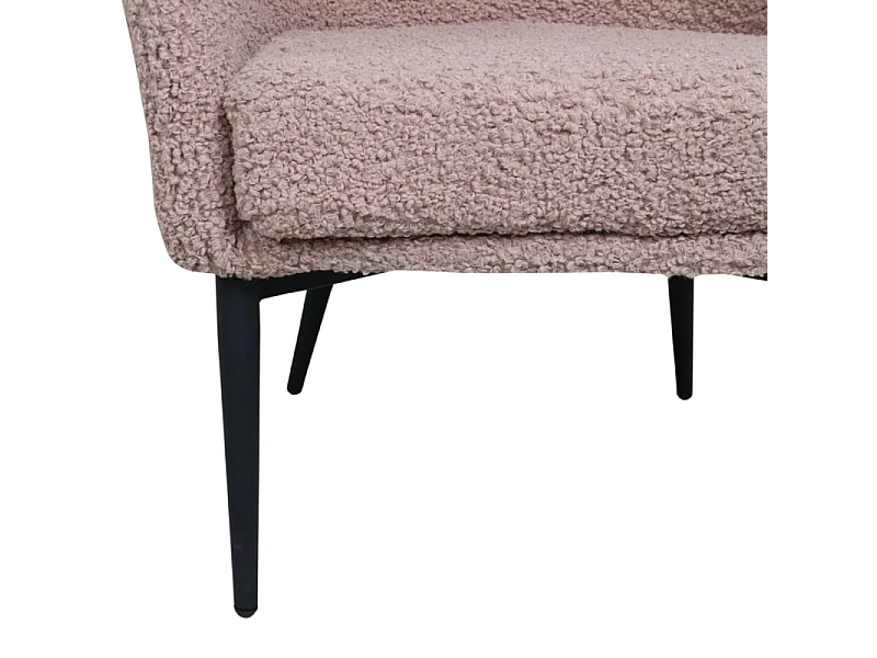 Fluffy fauteuil ours en peluche marron.