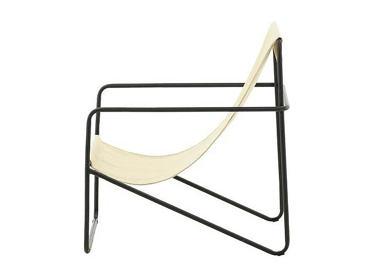 Fauteuil Design "Vernon" 87cm Beige