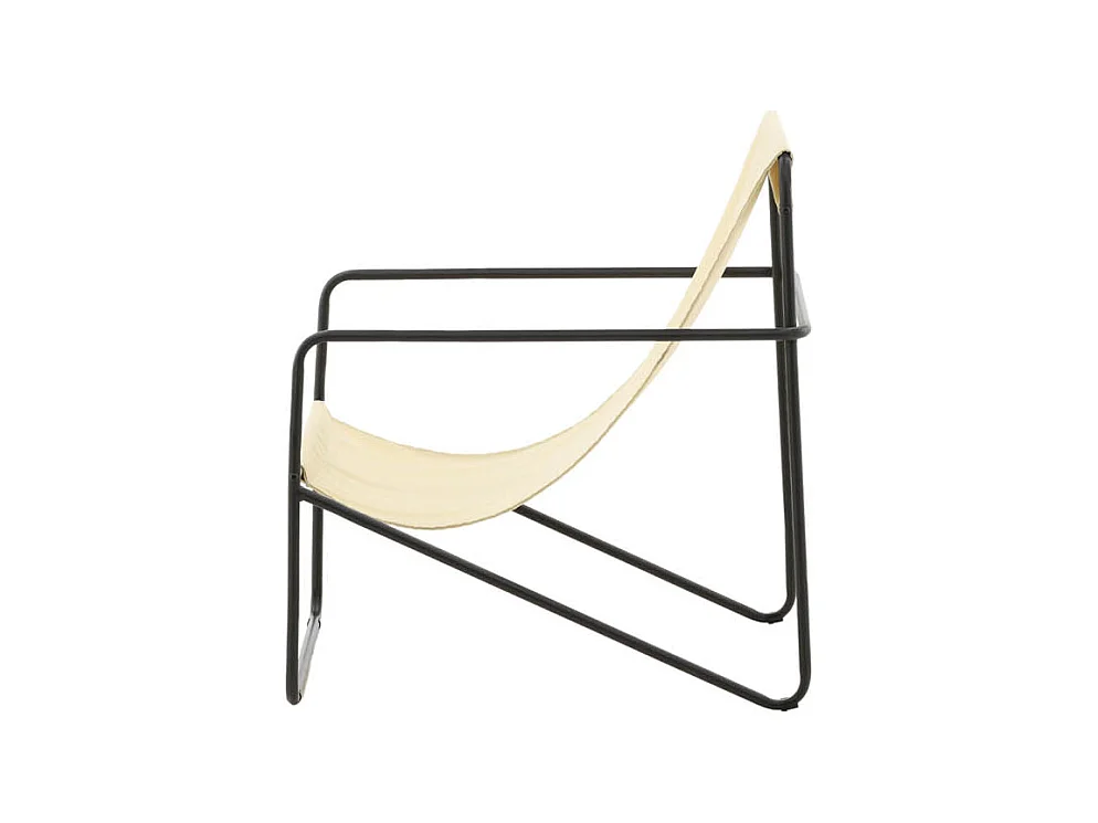Fauteuil Design "Vernon" 87cm Beige