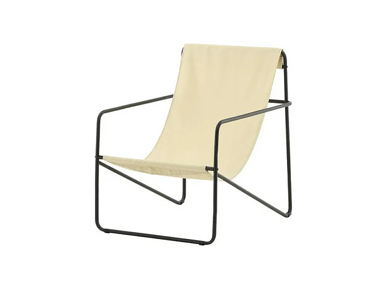 Fauteuil Design "Vernon" 87cm Beige