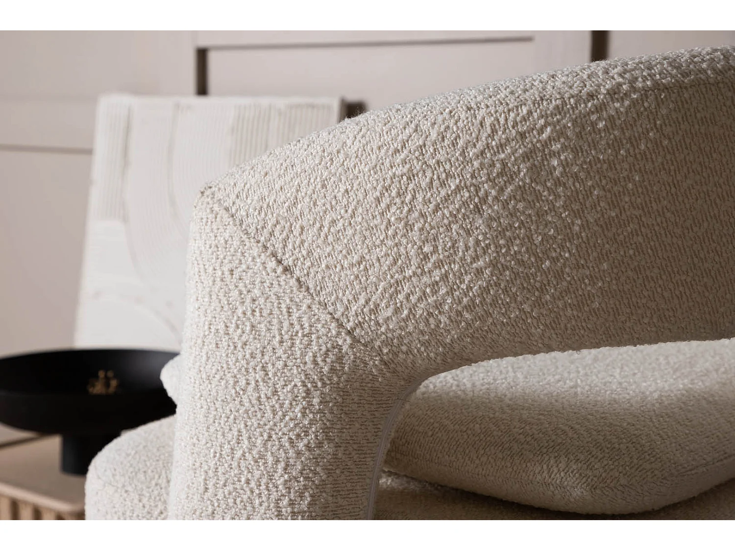 Laurel fauteuil wit.