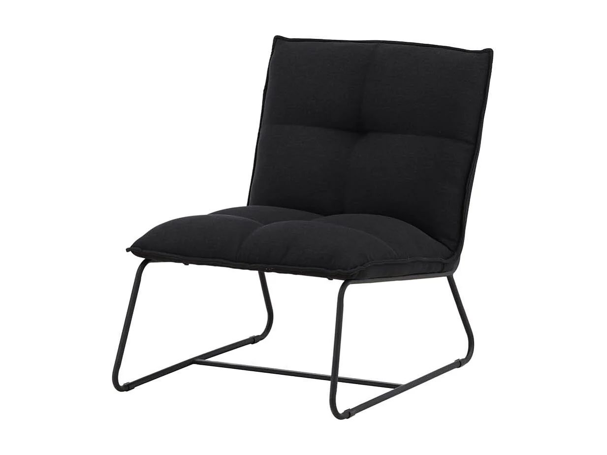 Madison fauteuil zwart.