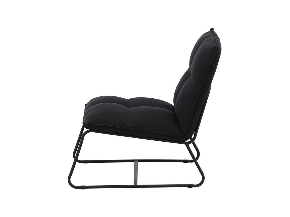 Madison fauteuil zwart.
