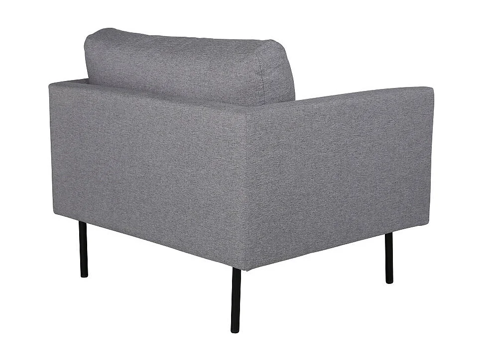 Fauteuil en Tissu "Zoom" 95cm Gris