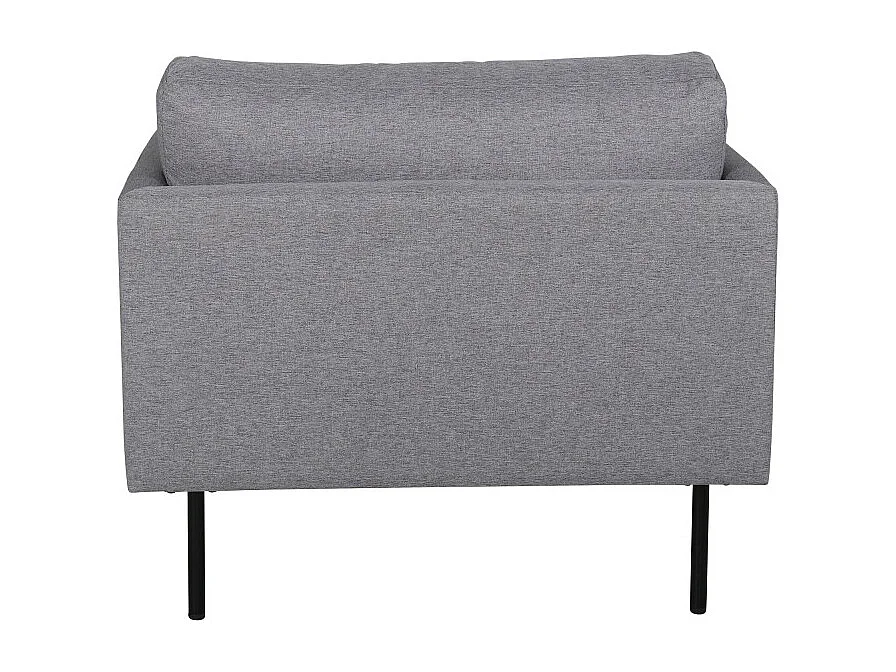 Fauteuil en Tissu "Zoom" 95cm Gris