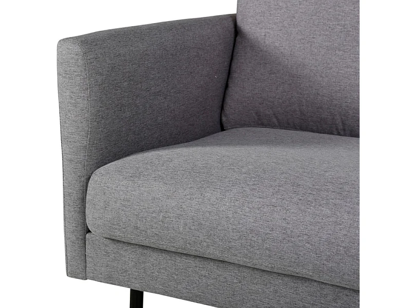Fauteuil en Tissu "Zoom" 95cm Gris