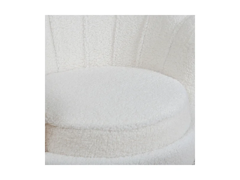 Calais fauteuil teddy wit.