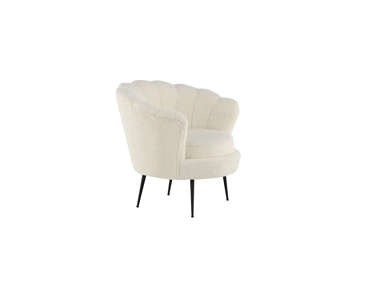 Calais fauteuil teddy wit.