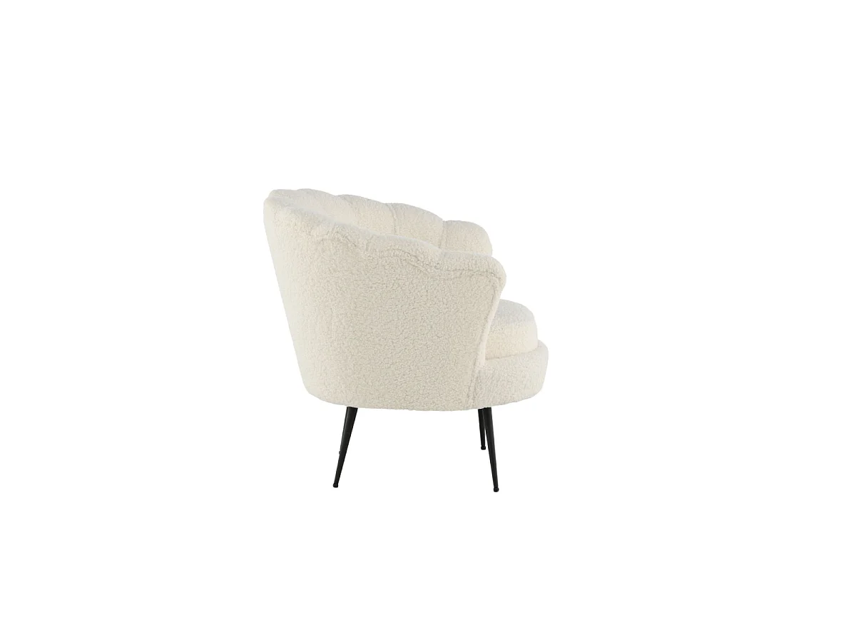 Calais fauteuil teddy wit.