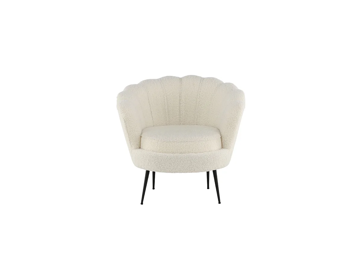 Calais fauteuil teddy wit.