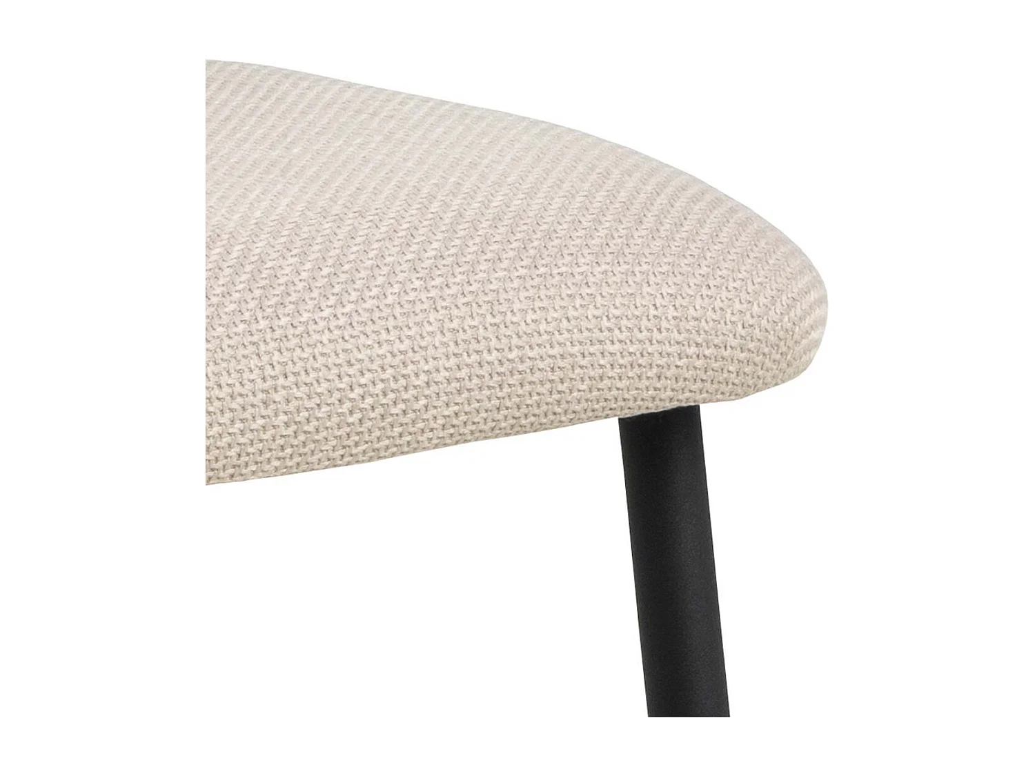 Denise chaise de salle à manger beige.