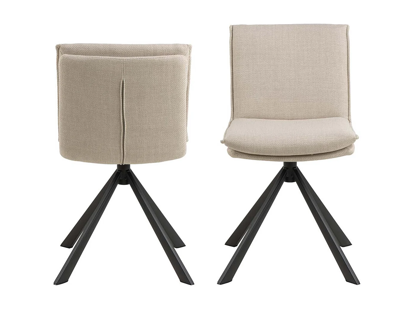 Flynn Esszimmerstuhl beige.